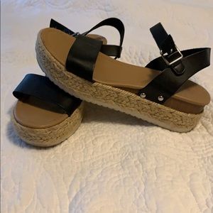 Flatform Soda Shoes Espadrille 8